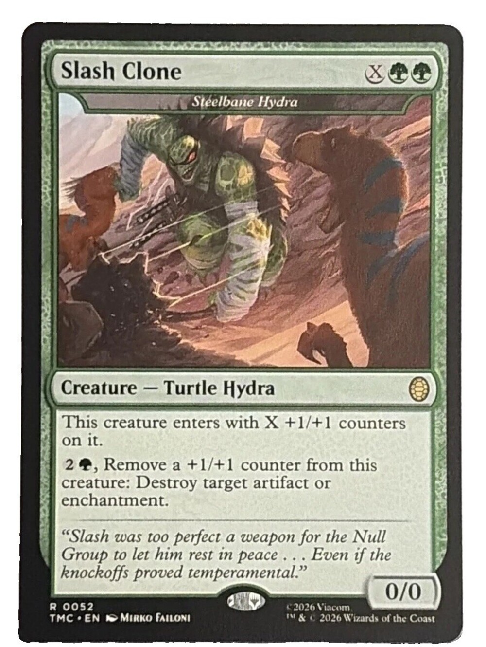 Slash Clone - Steelbane Hydra Commander: Teenage Mutant Ninja Turtles Regular